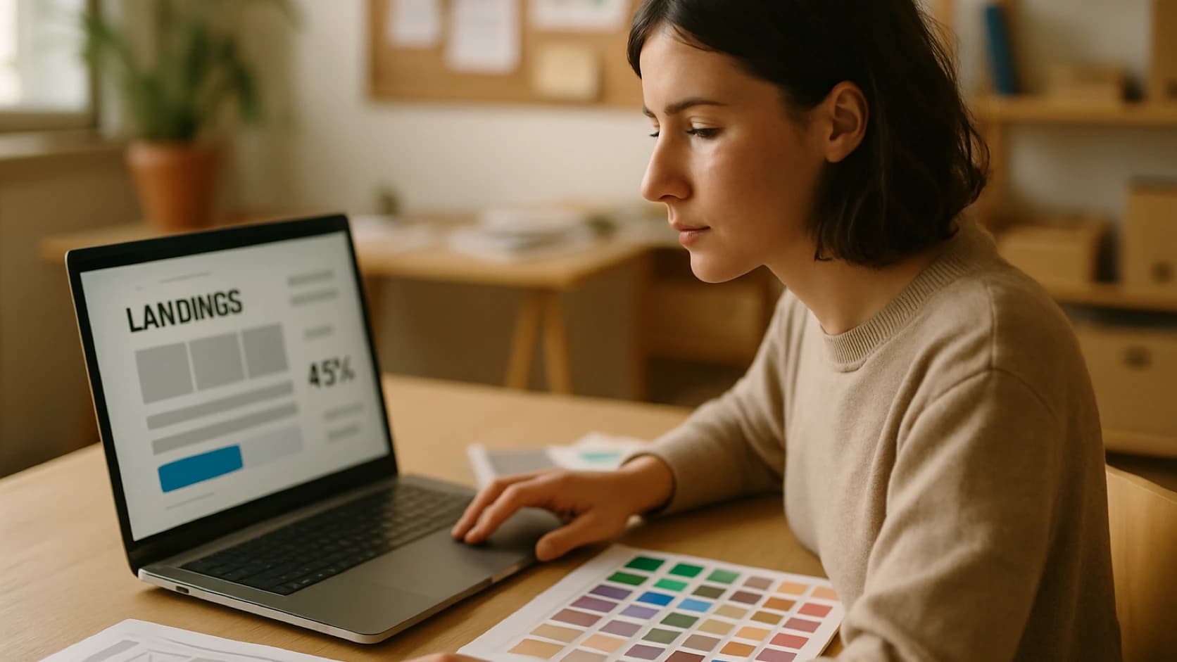 Landing Pages — landings de campaña con el builder premium