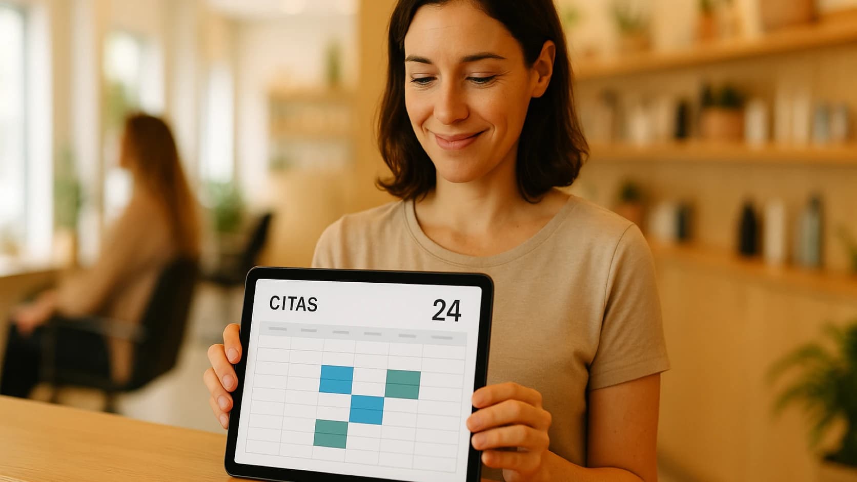Citas — agenda con profesionales, servicios y Recepcionista IA